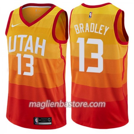 Maglia NBA Utah Jazz Tony Bradley 13 Nike City Edition Swingman - Uomo
